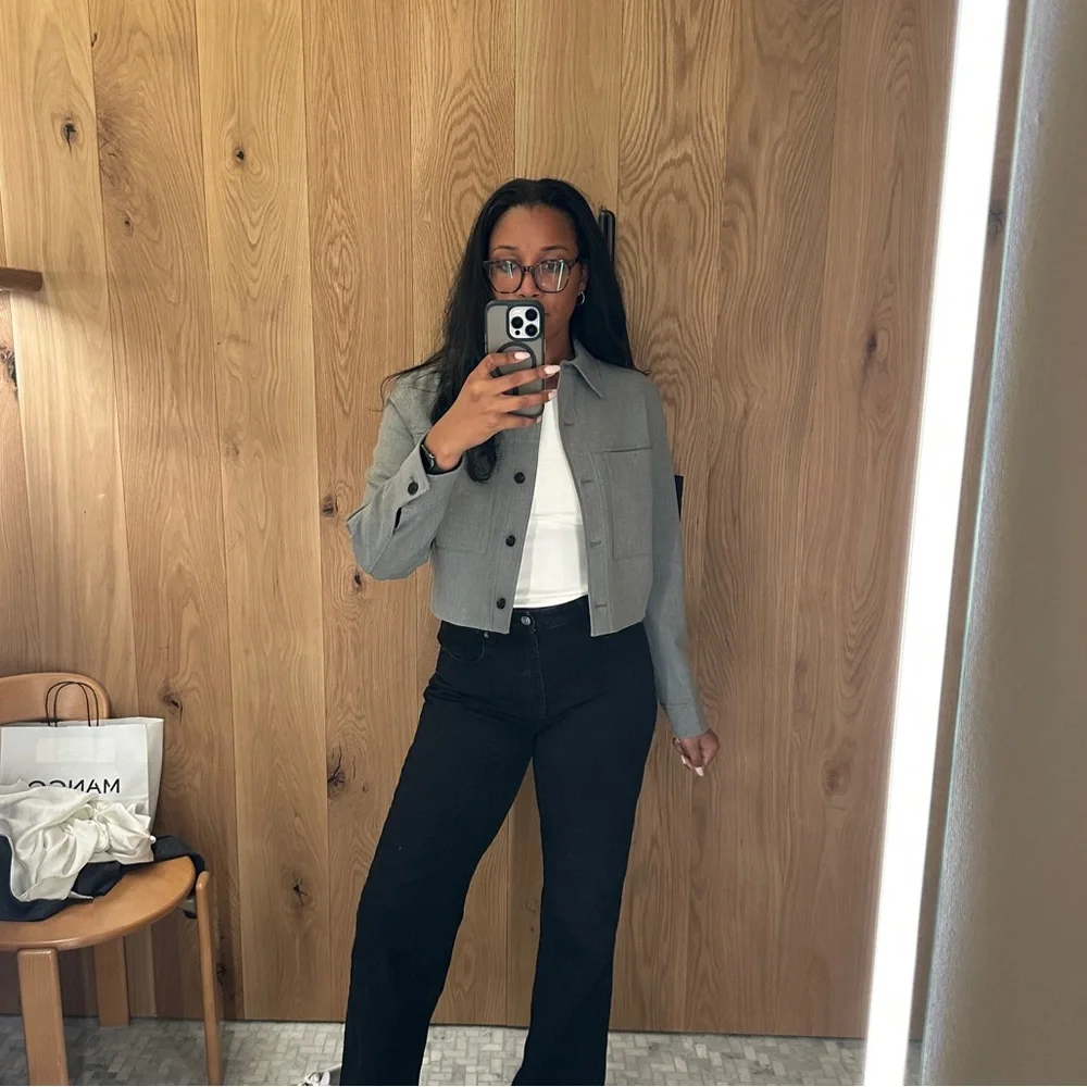 Aritzia Little Cropped Jacket - Picture 3 of 6